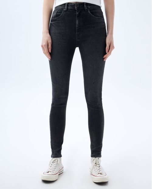 Jean Jegging fit tiro súper alto para mujer