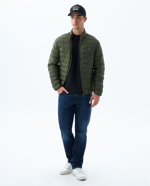 Chaqueta abullonada para hombre