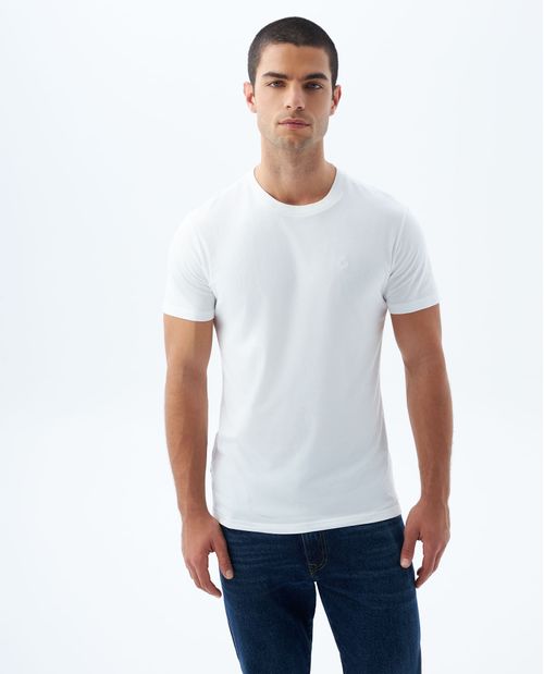 Camiseta clásica manga corta para hombre