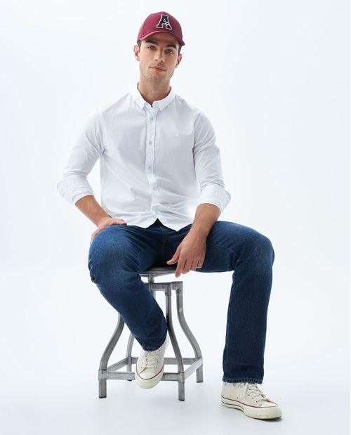 Camisa manga larga para hombre