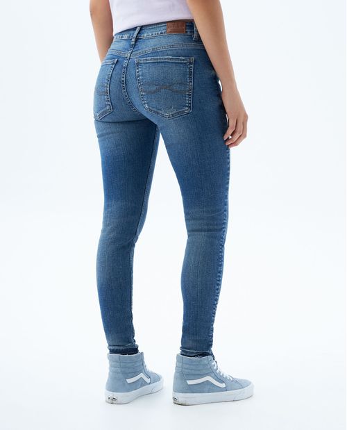 Jean Jegging tono medio para mujer