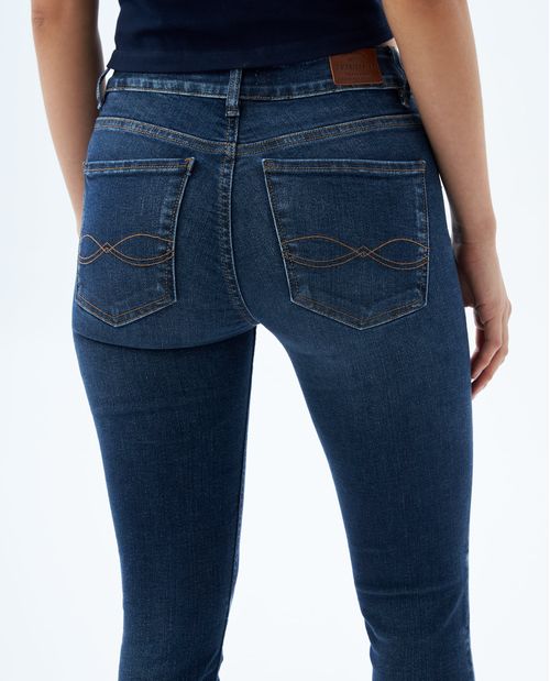 Jean Jegging tono oscuro para mujer