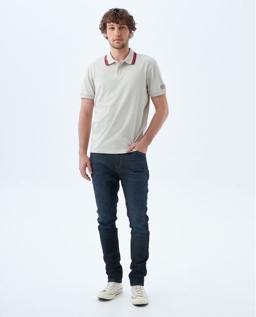 Jean skinny tono oscuro para hombre