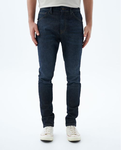 Jean skinny tono oscuro para hombre