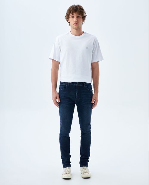 Jean Skinny tono oscuro para hombre