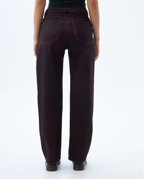 Pantalón Wide Leg con teñido especial para mujer