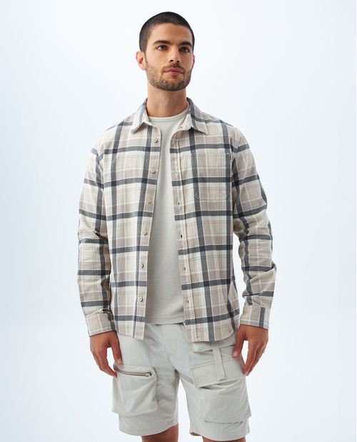 Camisa de silueta clásica para hombre