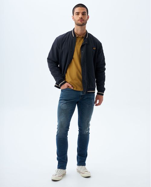 Chaqueta tipo bomber para hombre
