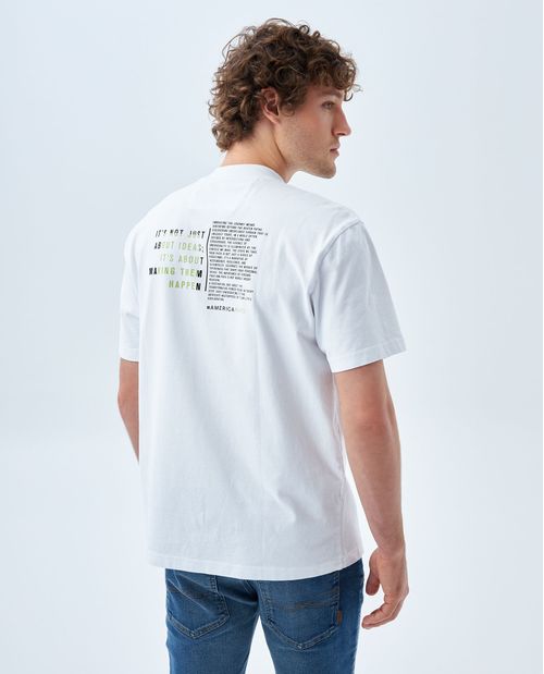 Camiseta estampada para hombre