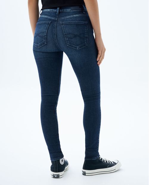Jean Jegging con rotos recosidos para mujer
