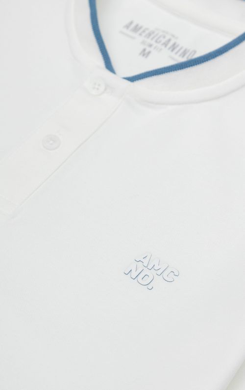 Polo clásica con cuello neru para hombre