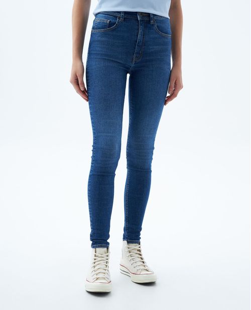 Jean Jegging tiro súper alto para mujer