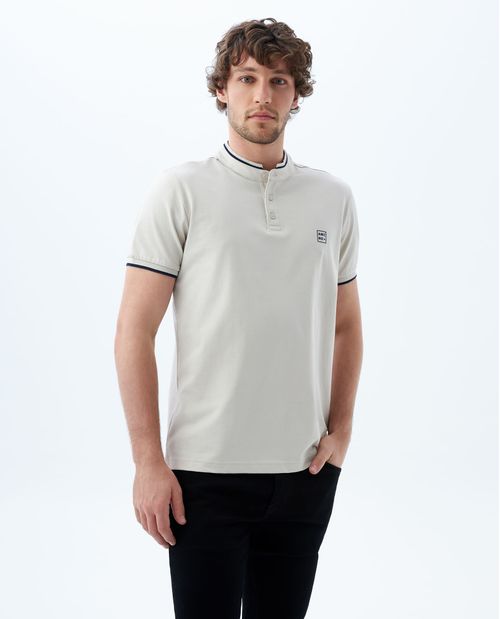 Polo Slim manga corta para hombre
