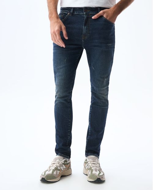 Jean Skinny tono oscuro para hombre