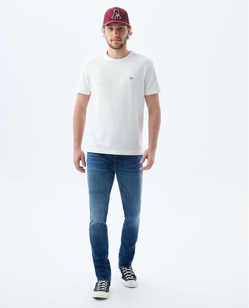 Jean Slim tono medio para hombre