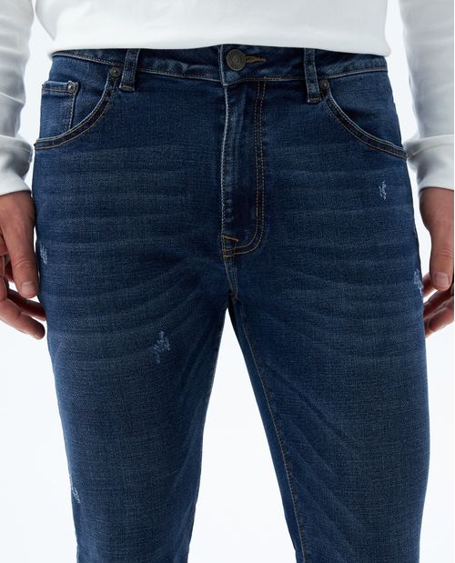 Jean Skinny con tallones para hombre