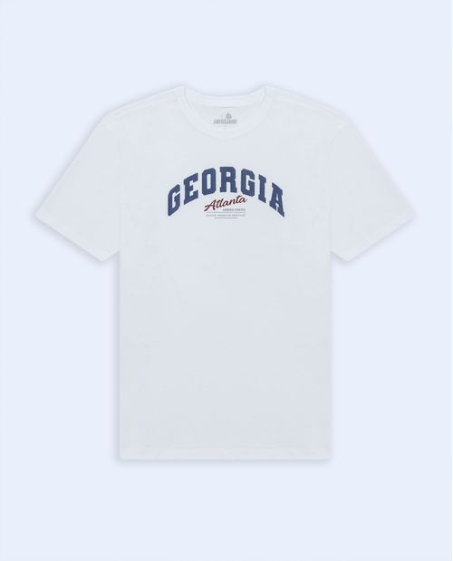 Camiseta básica en 100% algodón para hombre