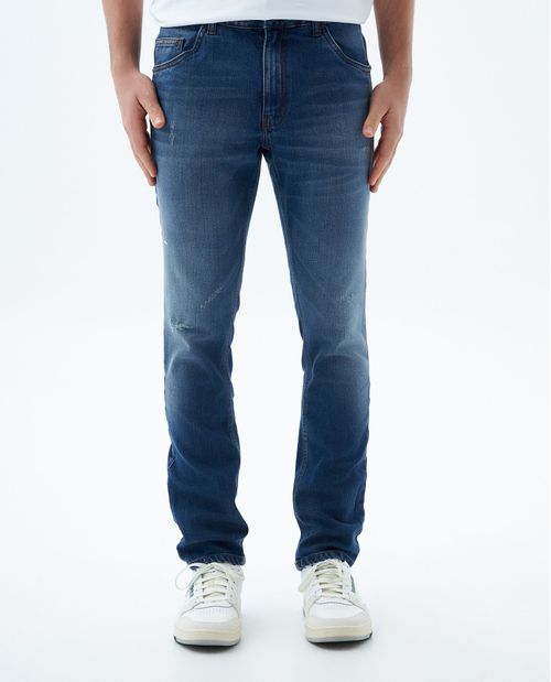 Jean Slim con algodón orgánico para hombre