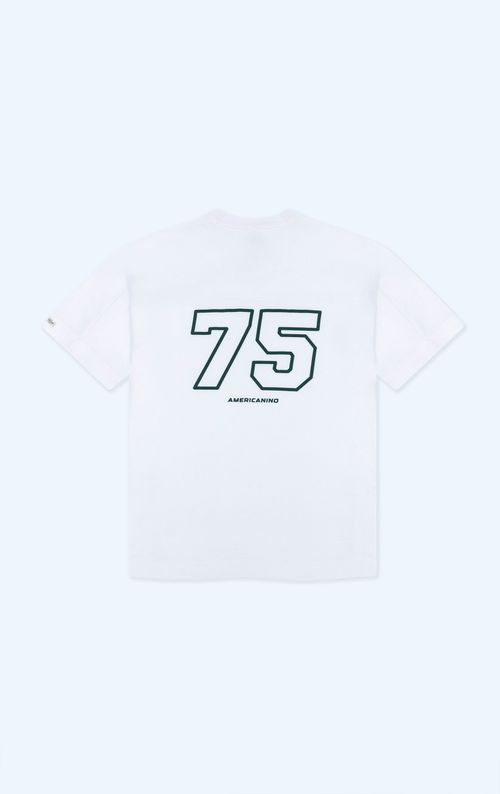 Camiseta Boxy fit estampada para hombre