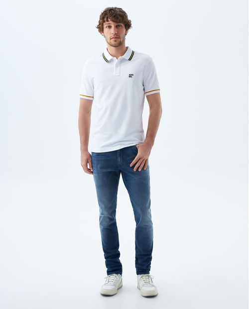 Jean Slim and Straight bota recta para hombre