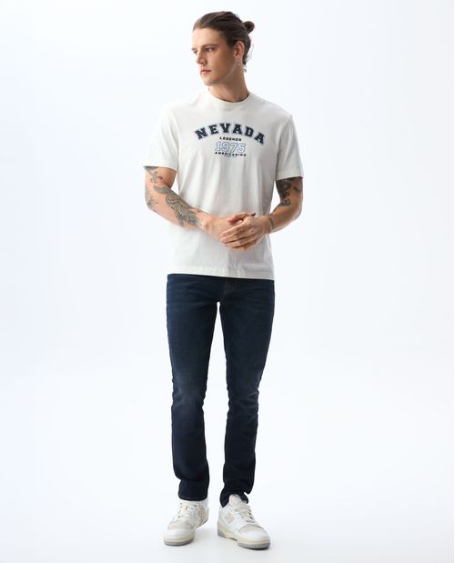 Camiseta estampada para hombre