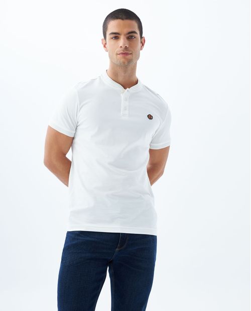 Polo Slim cuello neru para hombre