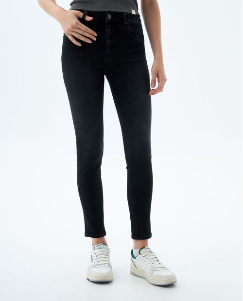 Jean Jegging tono negro para mujer