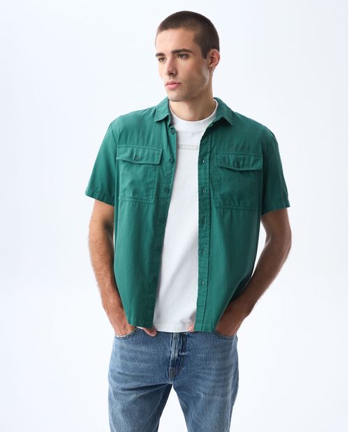 Camisa Classic manga corta para hombre