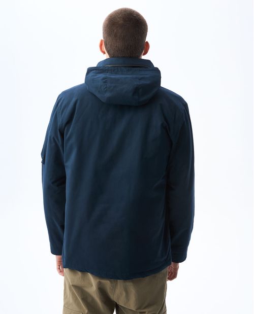 Chaqueta tipo parka de estilo utilitario para hombre