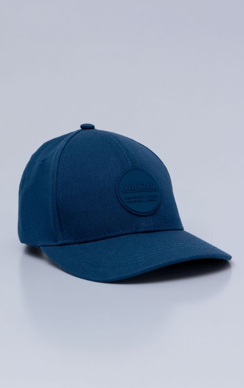 Gorra clásica con aplique a tono para hombre