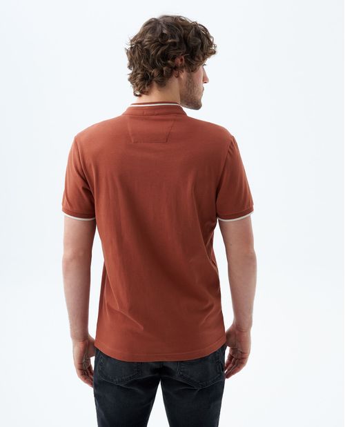 Polo Slim manga corta para hombre