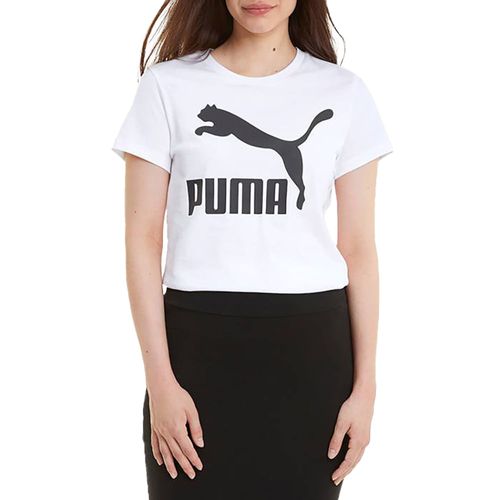 CAMISETA PUMA CLASSICS LOGO TEE W MUJER
