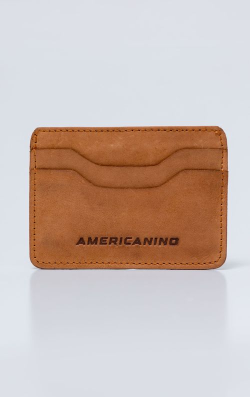 Tarjetero en 100% cuero para hombre