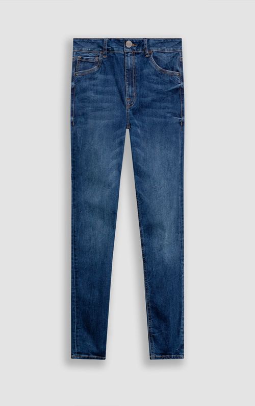 Jean Jegging tiro medio para mujer