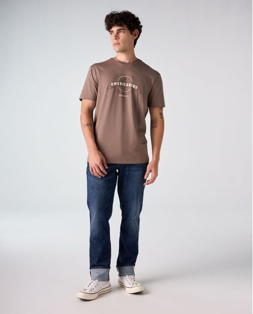 Jean Slim tiro bajo para hombre