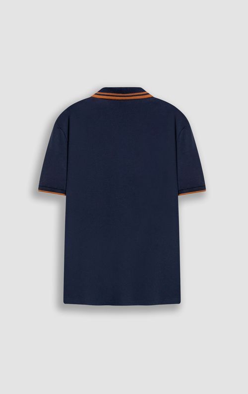 Polo Slim con bordado para hombre