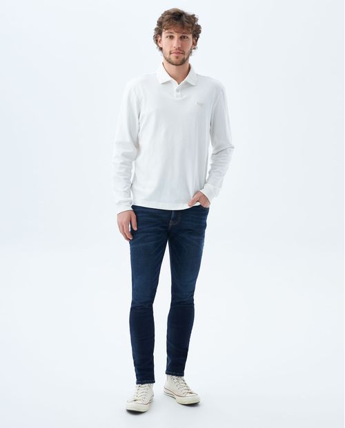 Jean Skinny tono oscuro para hombre