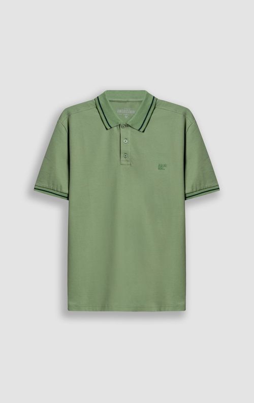 Polo Slim con bordado para hombre