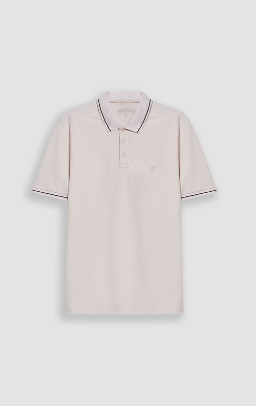 Polo Slim con bordado para hombre