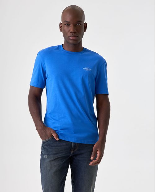 Camiseta manga corta estampada para hombre