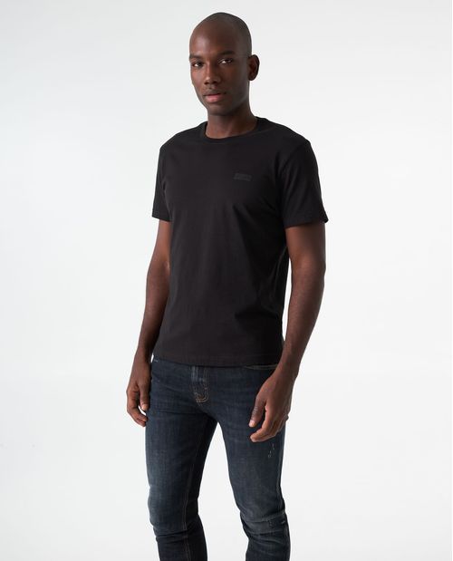 Camiseta Slim con estampado en punto corazón para hombre