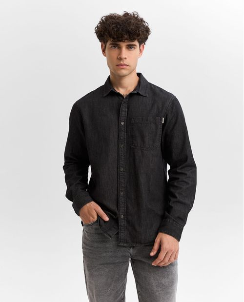 Camisa manga larga para hombre