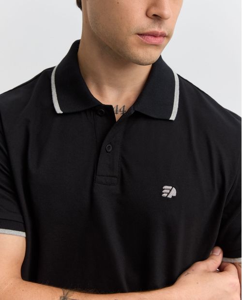 Polo Masculino de Manga Corta