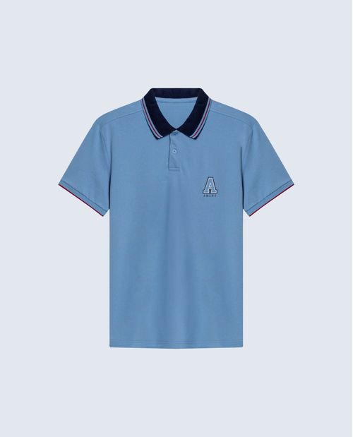 Polo Masculino Manga Corta Botones Hombre
