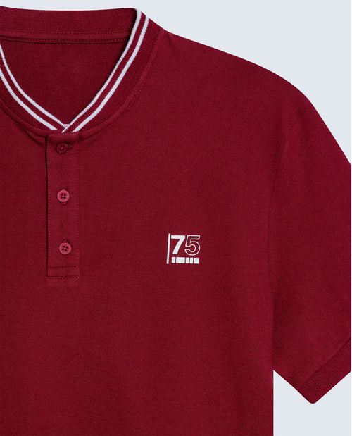 Polo Masculina Slim fit