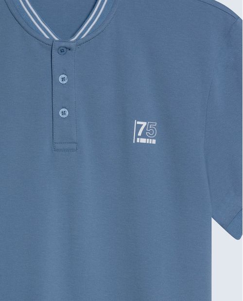 Polo Masculina Slim fit