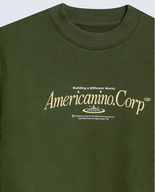 Buzo regular en algodón ajuste relajado