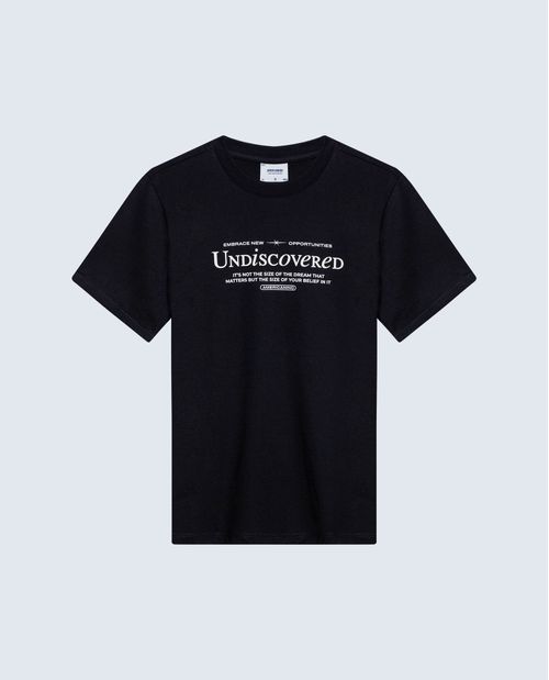 Camiseta regular algodón logo Amore