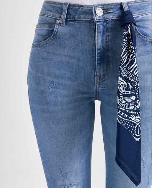 JEGGING TONO CLARO PAÑO