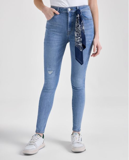 JEGGING TONO CLARO PAÑO